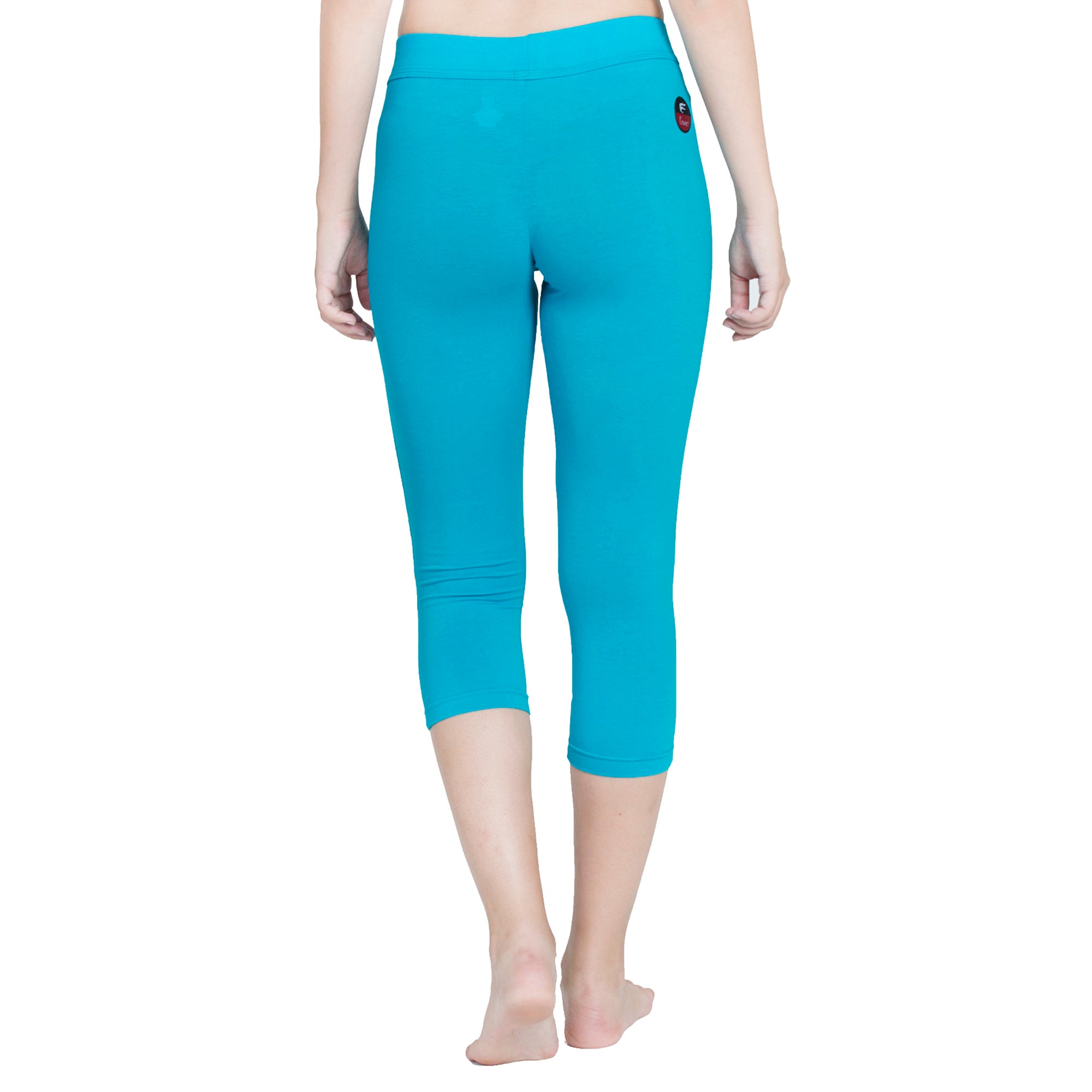 Buy Blue Cotton Solid Capri Pant (Capri) for INR399.50 | Biba India