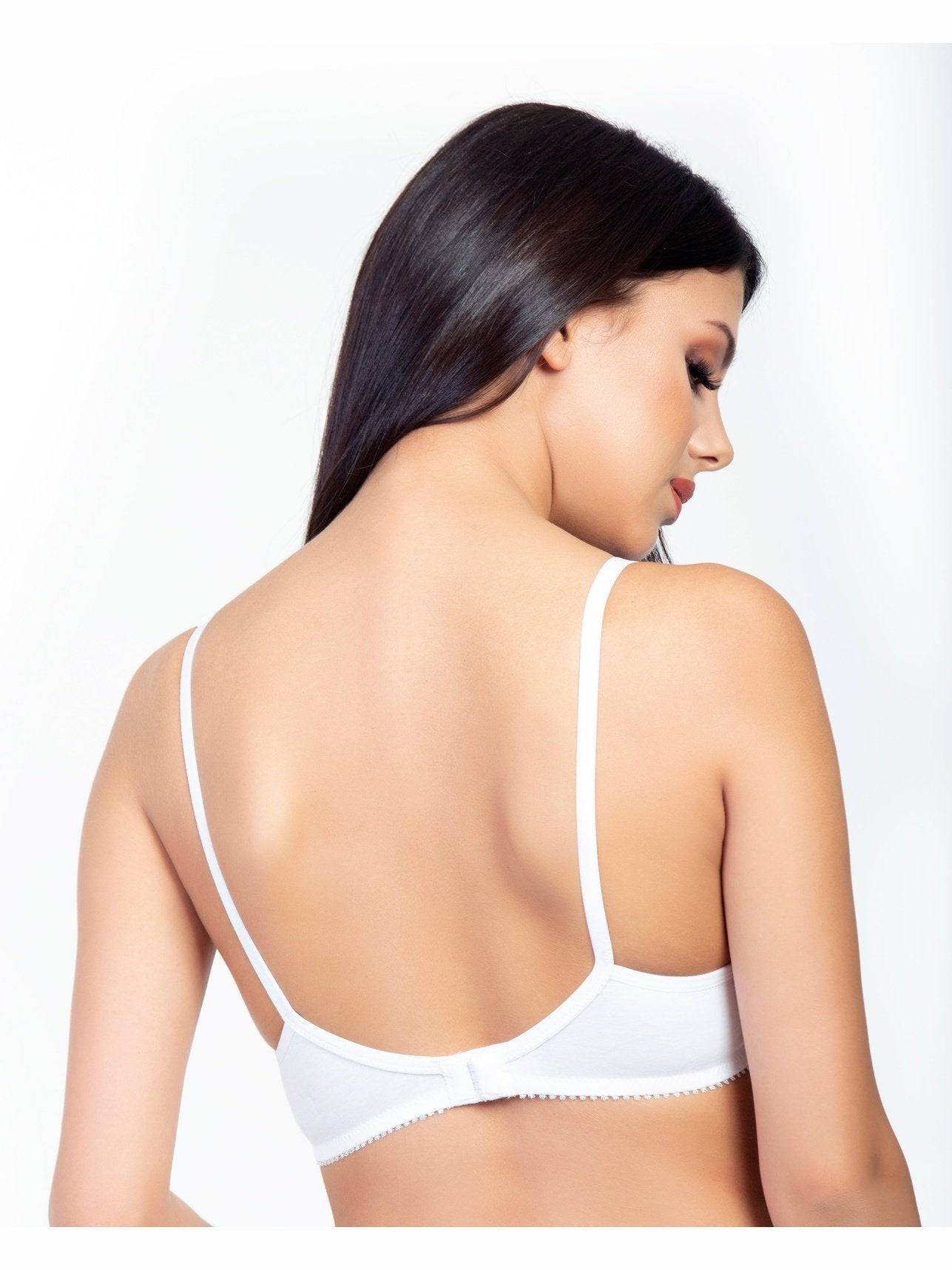 ENVIE Women's Cotton Bra Non-Padded, Minimizer Bra  Everyday Use Bra –  Saanvi Clothing Private Limited