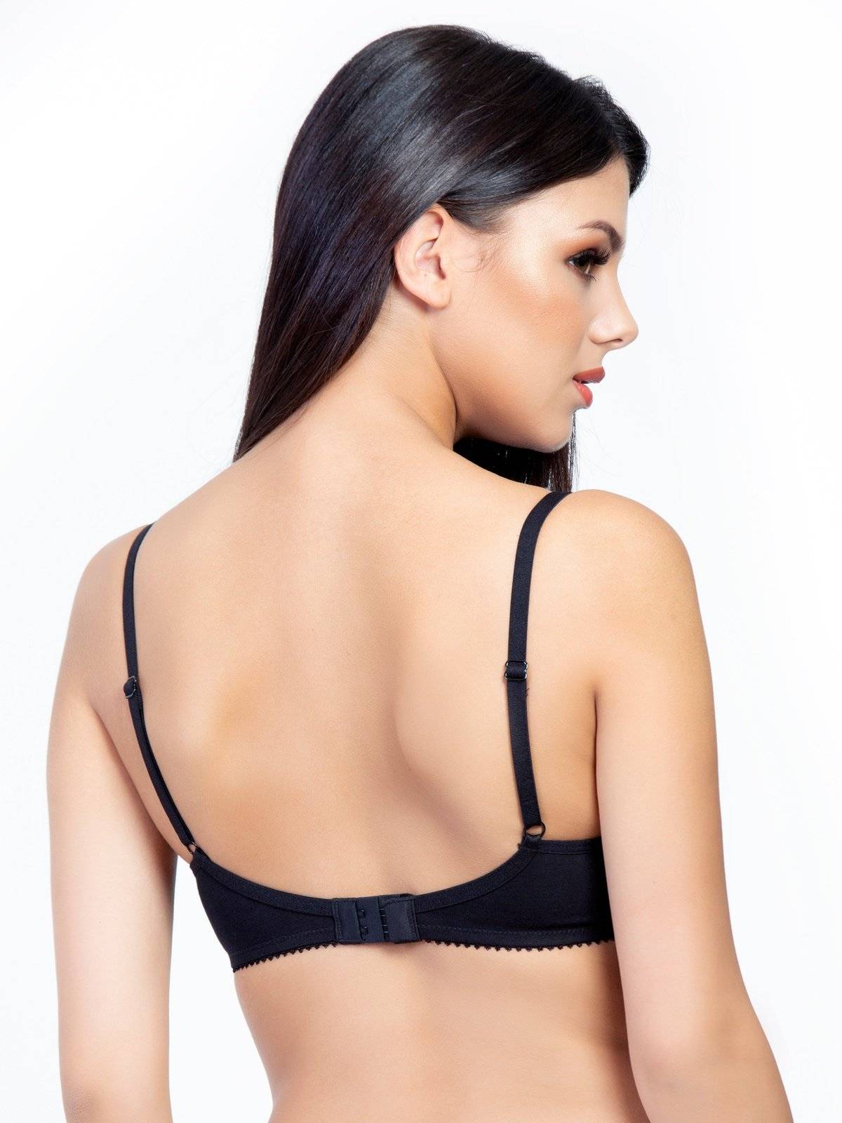 Envie Non padded, Non Wired, Double layer 3/4 Coverage