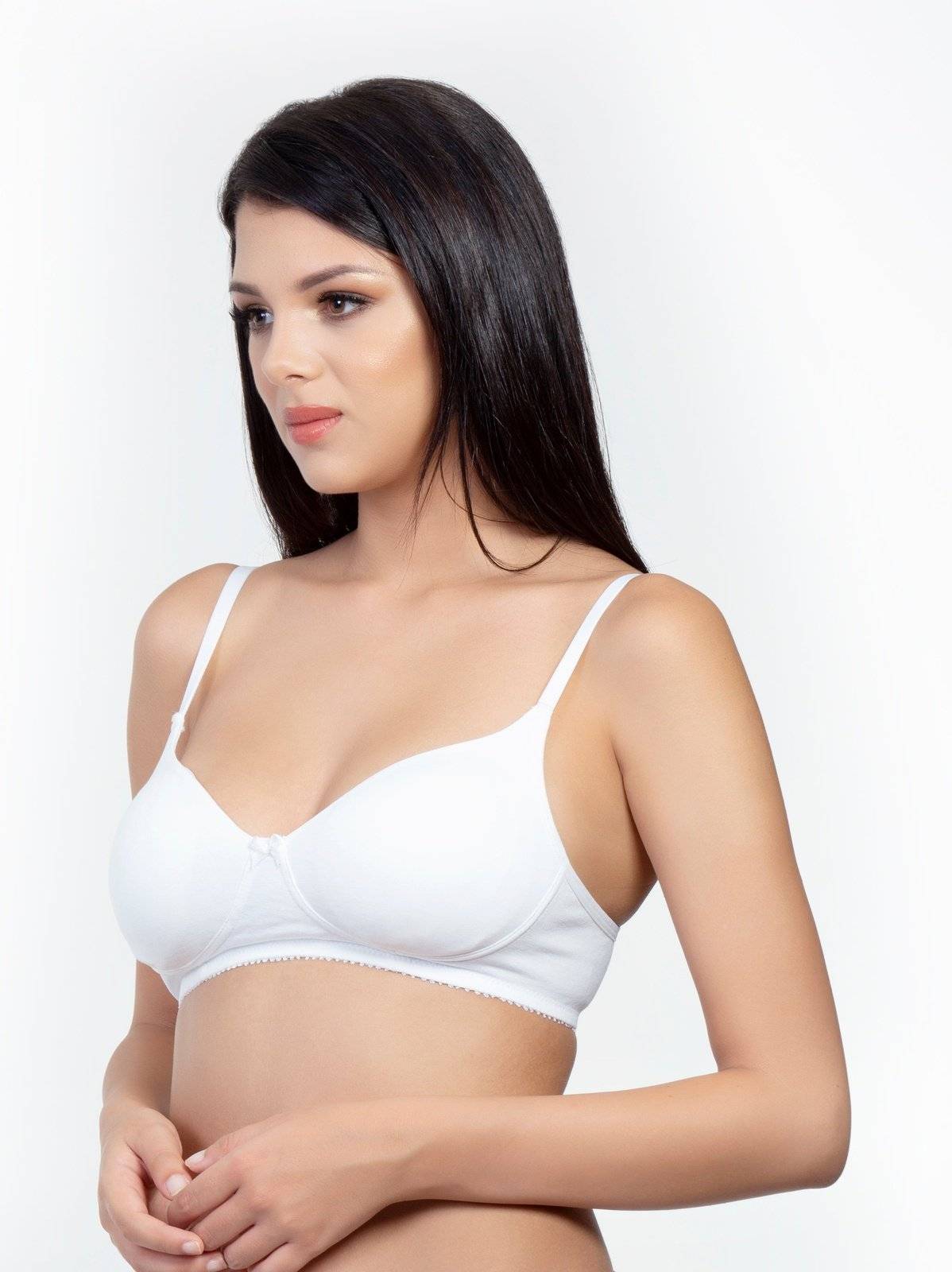Envie Non padded, Non Wired, Double layer 3/4 Coverage