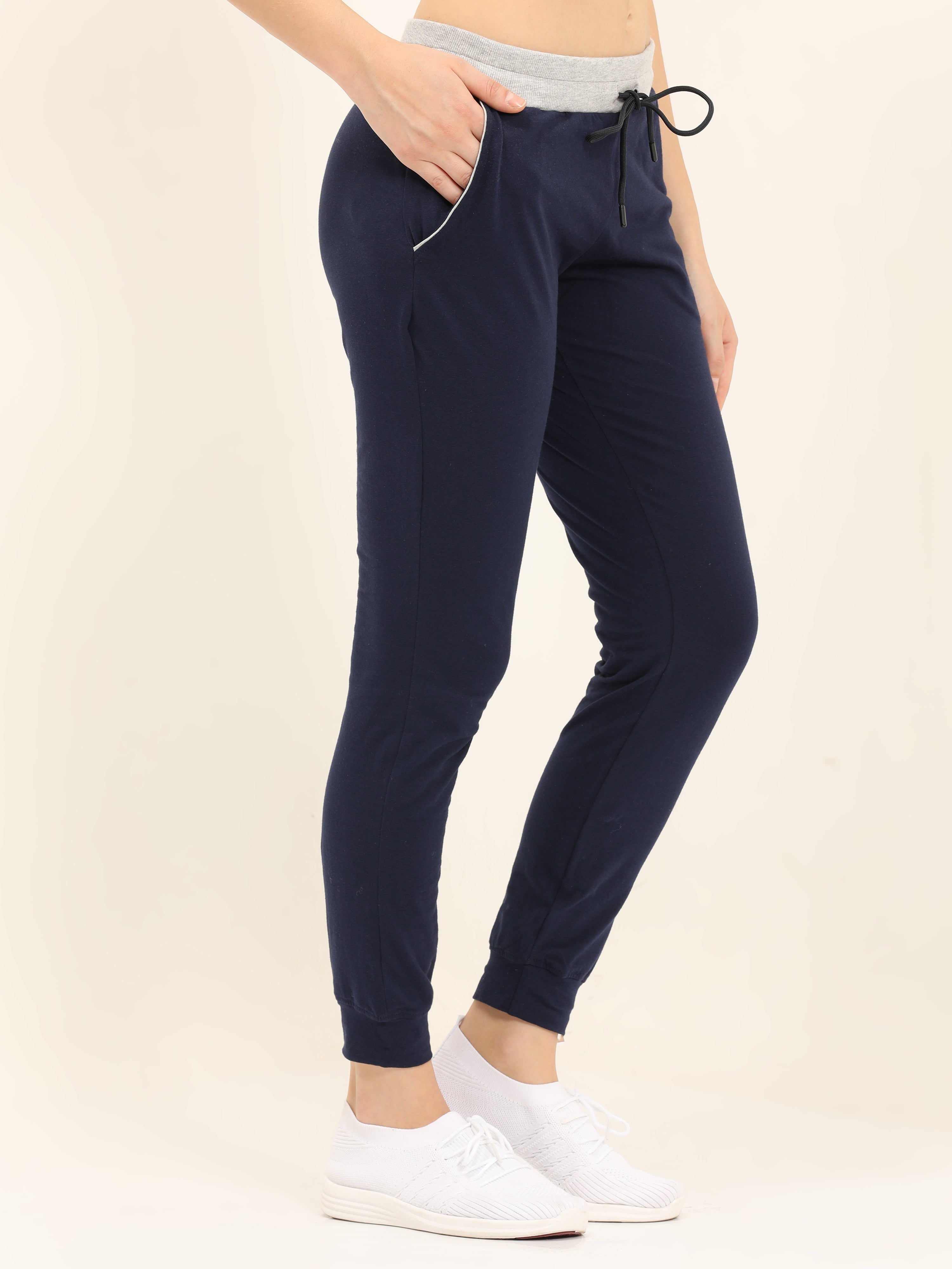 Slim Fit Trousers Track Pants - Buy Slim Fit Trousers Track Pants online in  India