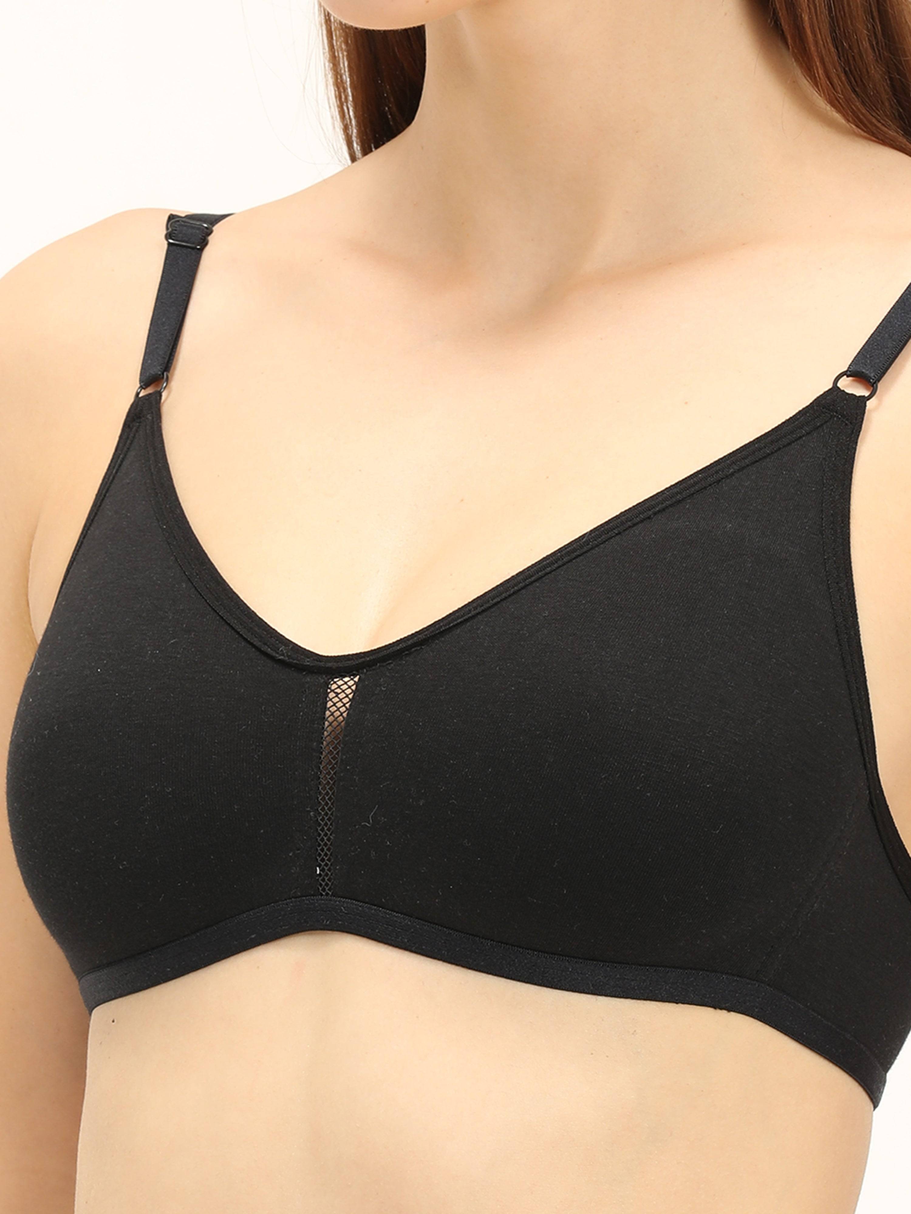 Enerve Women's Polyester Padded Bra Ladies Inner Wear Everyday Use Bra –  Saanvi Clothing Private Limited