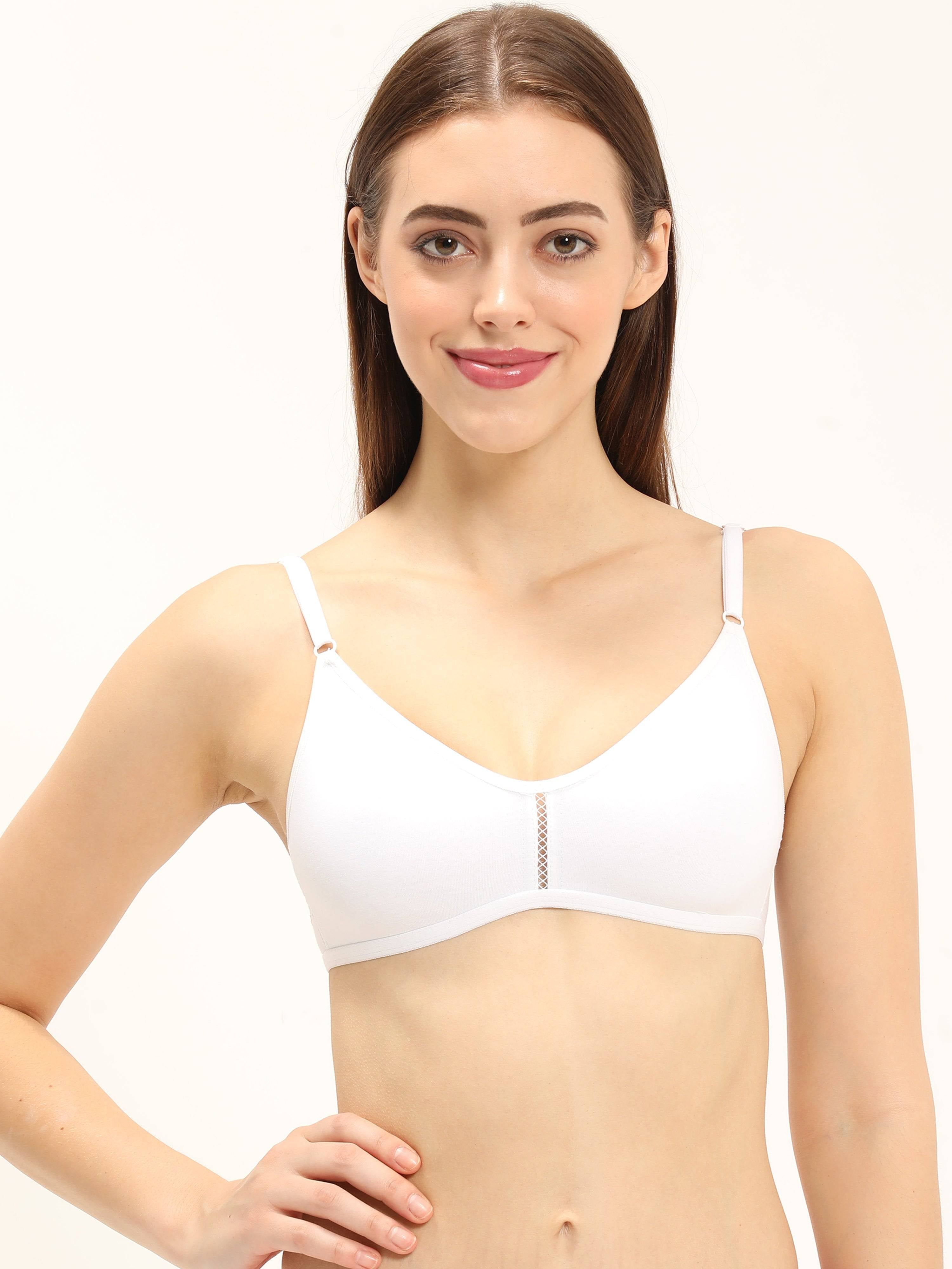 ENVIE Women's Bra_Non-PaddedCasual Use Everyday T-Shirt Bra – Saanvi  Clothing Private Limited
