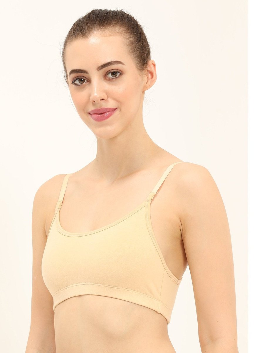 Lycra Cotton Plain Non Wired Padded Bra, For Daily Wear at Rs 85