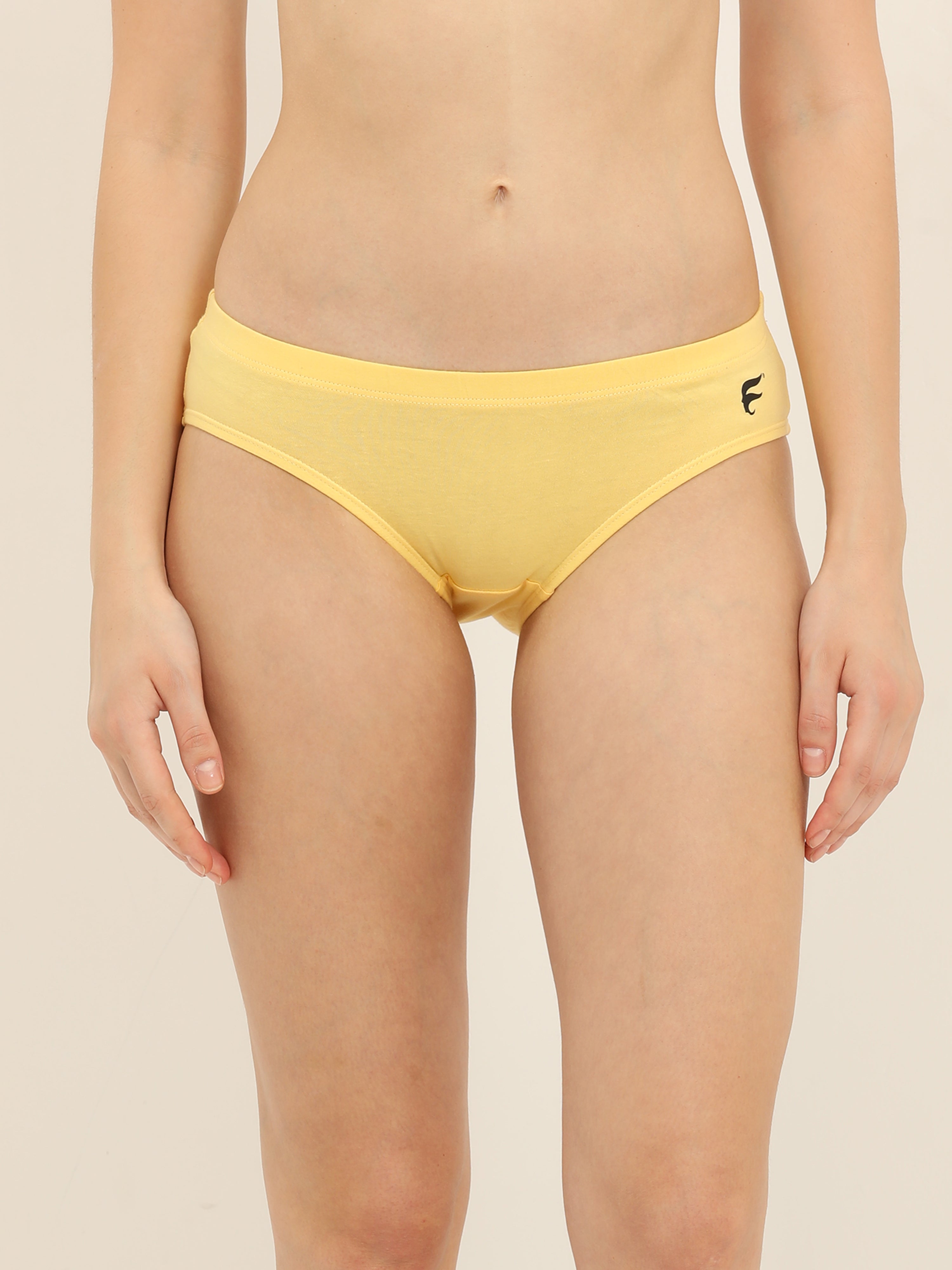 Envie Brief, Low rise panty (Pack of 3) Combo  yellow, Navy, Plum