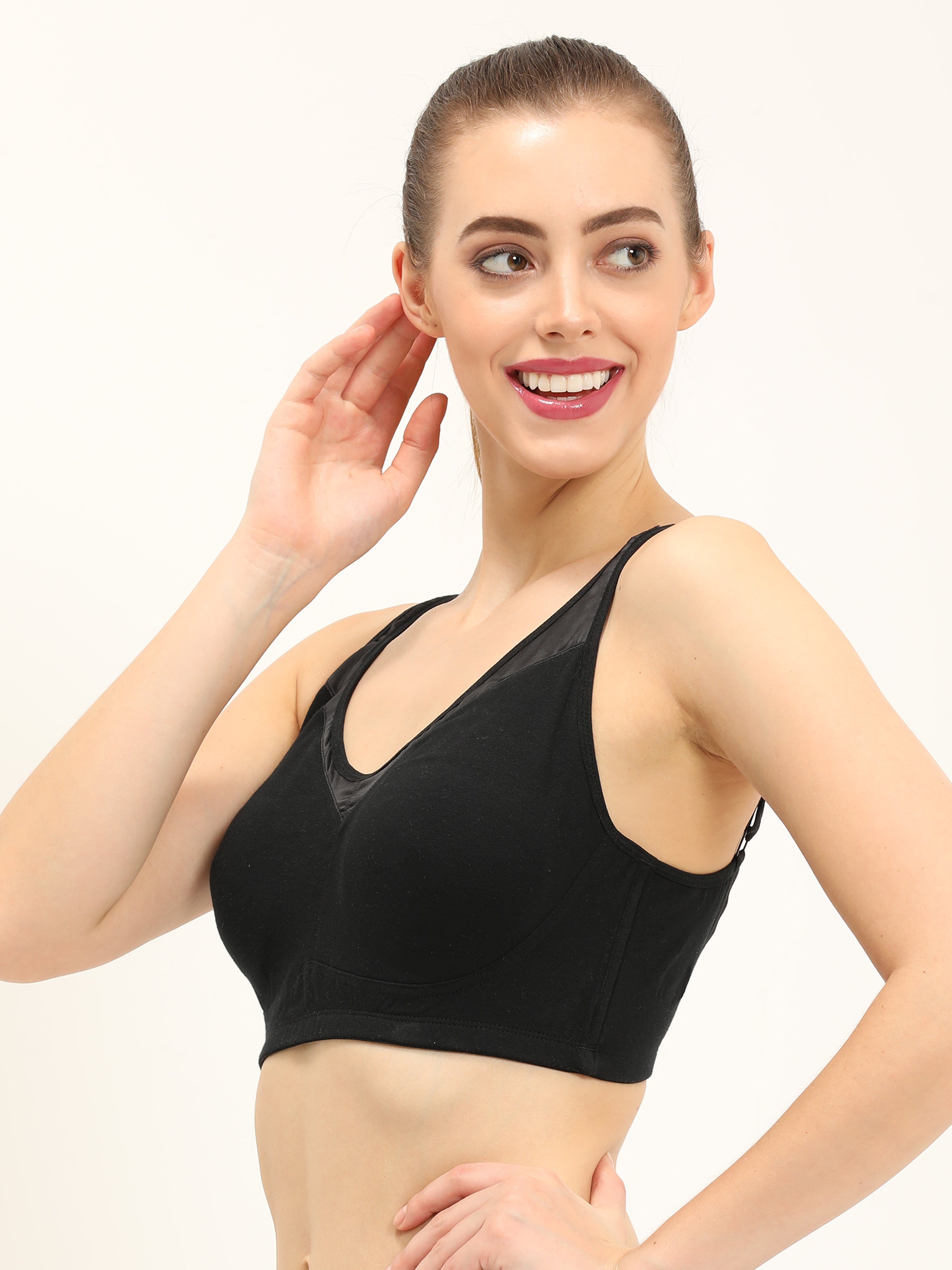 Envie Women's Cotton Non-Padded BraCasual Use T-Shirt Bra – Saanvi  Clothing Private Limited