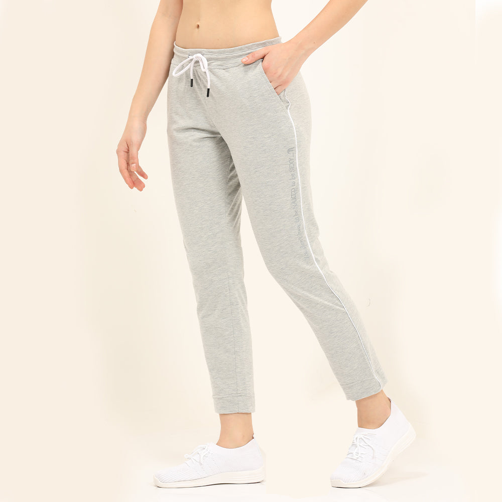 ENVIE Women's Cotton Casual Lounge Wear Sports Track Pants